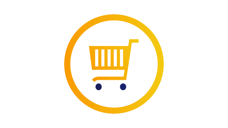 Icon depicting shopping cart