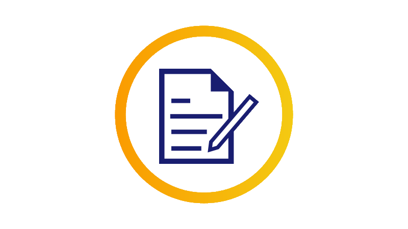 Icon depicting checklist